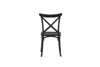 Spisestol Crosett 2-pakk – svart