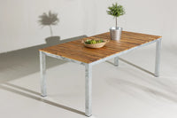 Rektangulært spisebord Zenia 200 × 100 – natur