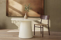 Spisebord Lanzo rundt Ø120 – beige