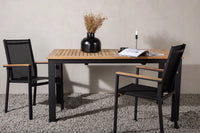 Spisebord Panama 152 x 90 – svart