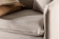 Sofa 3-seter Nova – brun