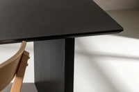 Spisebord Vail 200 × 100 – svart
