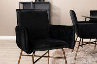 Spisegruppe Petra 190 x 90 – svart