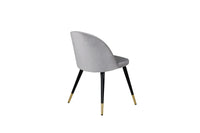 Spisestol Velvet 2-pakk – grå