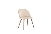 Spisestol Velvet 2-pakk – beige