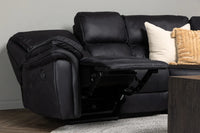 Relaxsofa Saranda – svart