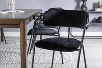 Spisestol Arrow 2-pakk – svart