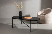 Sofabord Pueblo 120 x 60 – svart