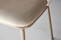 Spisestol Edina 2-pakk – beige