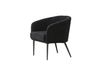 Lenestol Fluffy – svart