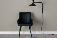 Spisestol Comfort 2-pakk – svart
