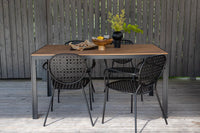 Spisebord Break 150 x 90 – mørk grå