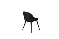 Spisestol Velvet 2-pakk – svart