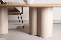 Spisebord Olivia 210 x 100 – hvitvasket