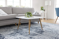 Sofabord Plaza 80 x 80 – hvit