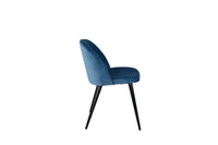 Spisestol Velvet 2-pakk – blå