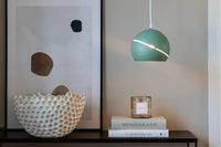 Taklampe Wei – grønn