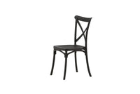 Spisestol Crosett 2-pakk – svart