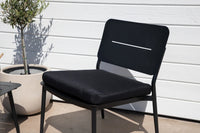 Loungelenestol Lina – svart