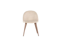 Spisestol Velvet 2-pakk – beige