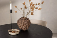 Spisestol Ursholmen & Olivia 2-pakk + Spisebord rundt ⌀110 – beige og svart
