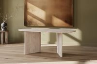 Spisebord Grönvik ovalt 180 x 90 – natur