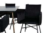 Spisegruppe Petra 190 x 90 – svart