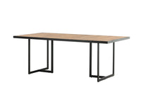 Rektangulært spisebord Khung 200 × 100 – natur