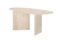 Spisebord Grönvik ovalt 180 x 90 – natur