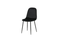 Spisestol Polar 2-pakk – svart