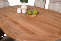 Spisegruppe Kenya + Ovalt 180 x 120 – natur