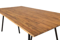 Rektangulært spisebord Chan 200 × 100 – natur
