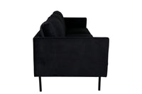 Sofa 3-seter Zoom – svart
