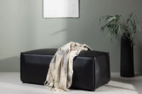 Puff Palermo 119 x 47 x 59 – svart
