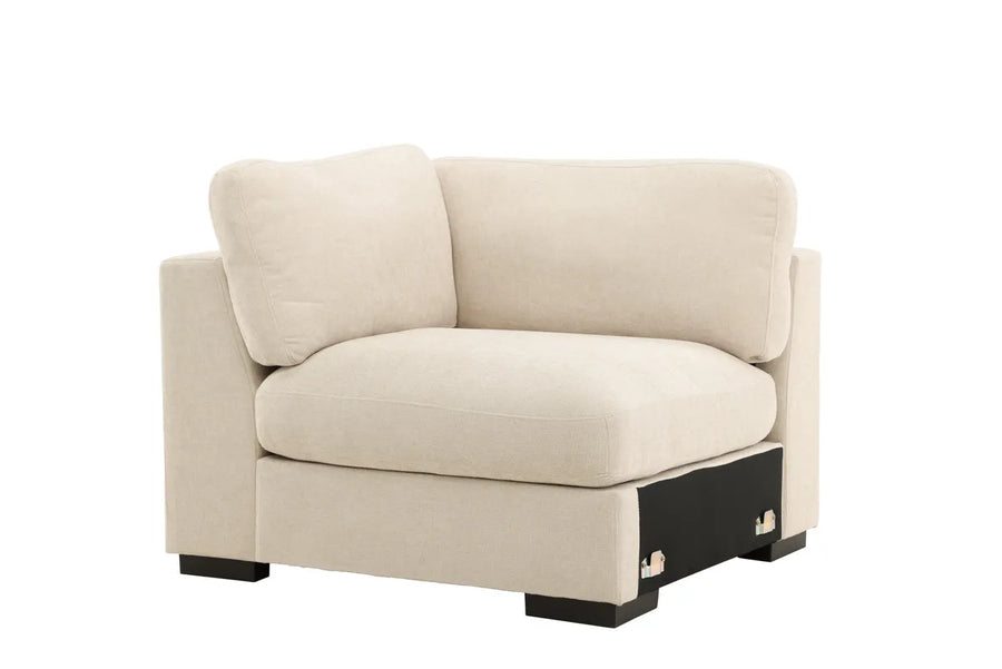 Hjørnesofa Salerno – beige