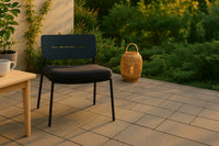 Loungelenestol Lina – svart