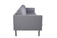 Sofa 3-seter Zoom – grå