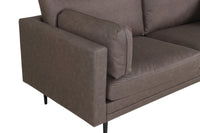 Sofa 3-seter Boom – brun