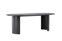 Spisebord Grundsund 220 x 100 – svart