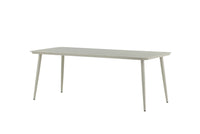 Rektangulært spisebord Lina 200 x 90 – beige