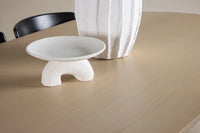 Spisestol Ven & Tyresö 2-pakk – svart + Spisebord ovalt 220 x 100 – hvitvasket