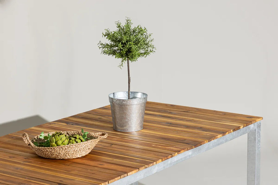 Rektangulært spisebord Zenia 200 × 100 – natur