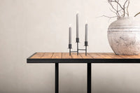 Rektangulært spisebord Khung 200 × 100 – natur