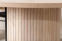 Spisebord Bianca ovalt 200 x 90 – hvitvasket