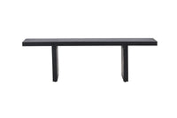 Sofabord Yakunik 120x38 – svart