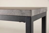 Sidebord Rise 110 x 30 – svart