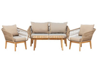 Sofagruppe Chania – natur og beige