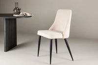 Spisestol Leone 2-pakk – beige