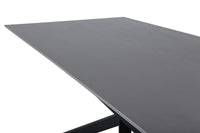 Spisebord Piazza 180 x 90 – svart