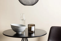 Barstol Alexi & Bistro 2-pakk + barbord ⌀60 – brun og svart